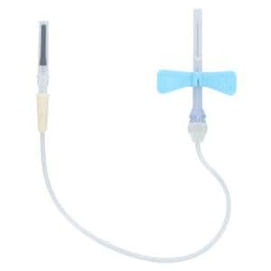 Vacuette Set Blood Collection 23g 3/4" Safety Blue 90/Box, 12 BX/...