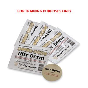 Demo Dose Instructional Use Only Nitroglycerin Patch Simulate Ea