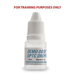 Demo Dose Instructional Use Only Eye Drops Simulate Ea