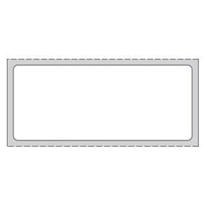 Direct Thermal Paper Permanent White 2-1/2x1" 3" Core 8RL/Ca