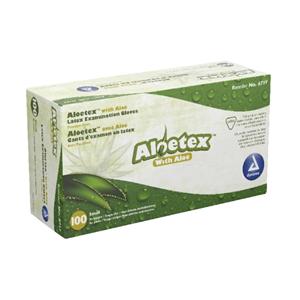 AloeTex Exam Gloves Small Green Non-Sterile