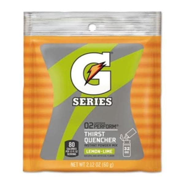 Gatorade Electrolyte Drink Mix Lemon Lime 1qt Bag 6x24/Case