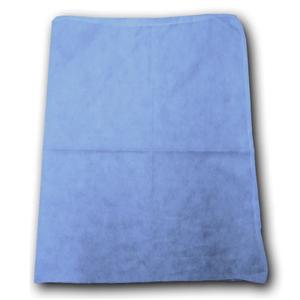 Headrest Cover 18 in x 24 in Polypropylene Blue Disposable 10/BG
