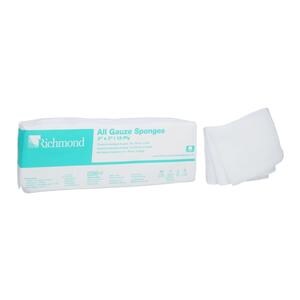 Cotton All-Gauze Sponge 3x3" 12 Ply Non-Sterile Square LF