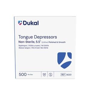 Tongue Depressor 5.5 in Wood Non Sterile Junior 5000/CA