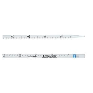 Serological Pipet Polystyrene 5mL Clear Sterile 200/Case
