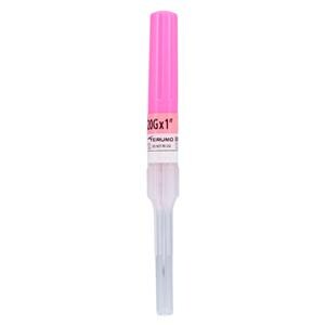 Surflo IV Catheter 20 Gauge 1" Ea