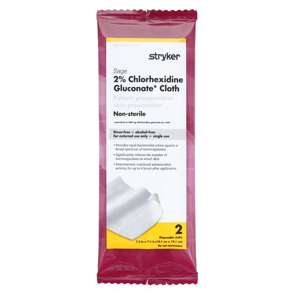Skin Prep cloth 2% Chlorhexidine gluconate