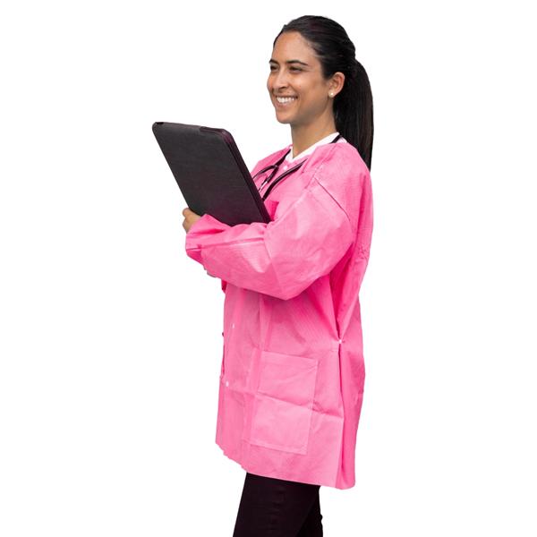 FitMe PPE Lab Jacket X Large Raspberry 50/Ca