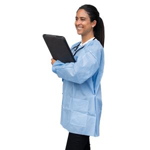 FitMe PPE Lab Jacket X Large Ceil Blue 50/Ca
