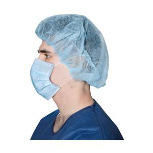 Bouffant Cap 21" Blue 500/Ca