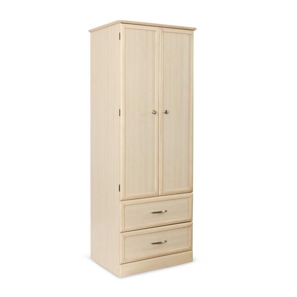 Hamilton Collection Wardrobe 2 Door/2 Drawer Maple Ea