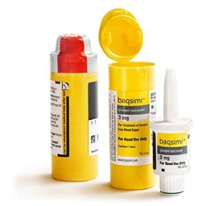Baqsimi Nasal Powder 3mg Intranasal Device 2/Package