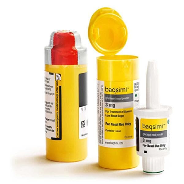 Baqsimi Nasal Powder 3mg Intranasal Device 2/Package