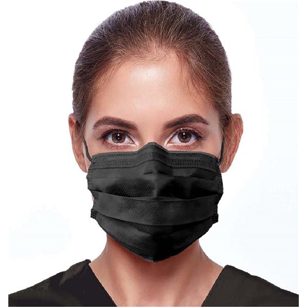 Unipack Face Mask ASTM Level 3 Black 1000/Ca
