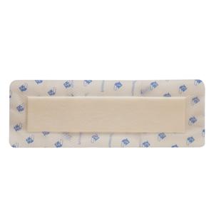 Proximel Ag Silicone Foam Border Dressing 4x12" Sterile Rectangle Adhs Wt/Tn
