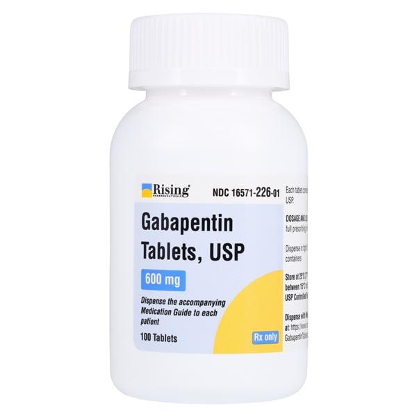 Gabapentin Tablets 600mg Bottle Each
