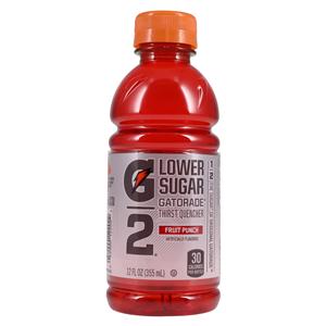 Gatorade Drink Drink G2 Fruit Punch 12oz Bottle 24/Ca