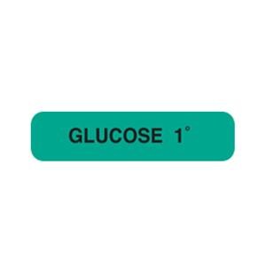 Glucose Tolerance Testing Labels Green 1.625x0.375" 1000/Pk
