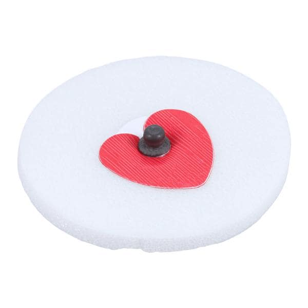 Dyna/Trace Electrocardio Electrode Adult 1.9" Round Foam/Wet Gel 3/Pk