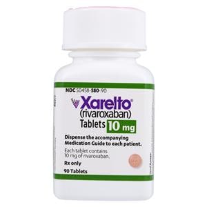 Xarelto Tablets 10mg Bottle 90/Package