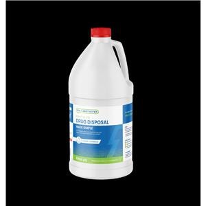 Rx Destroyer Drug Disposal 64oz Hardener Packets Included Liquid...