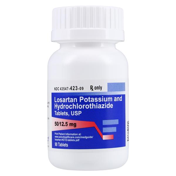 Losartan Potassium/HCTZ 50/12.5mg Each