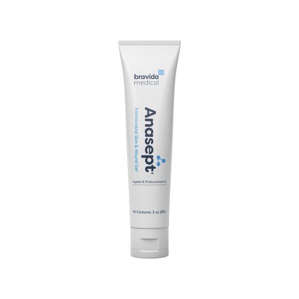Anasept 0.057% NaOCl/Sod Cl/Wtr Antimicrobial Skin & Wound Gel NS Tb 3oz