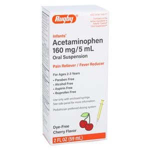 Acetaminophen Oral Suspension 160mg/5mL 2oz Bottle 2oz/Bottle