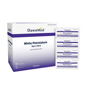 Dawn Mist Skin Protectant Petroleum Jelly Gl White Individually Wrapped 144x6/Ca