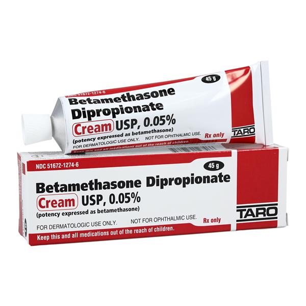 Betamethasone Dipropionate Topical Cream 0.05% Tube 45gm Each