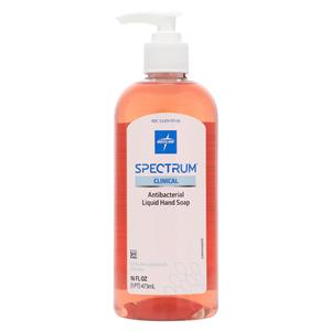 Spectrum Clinical Liquid Hand Soap 16 oz Pump Bottle Clean Ea, 12 EA/CA