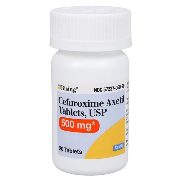 Cefuroxime Axetil Tablets 500mg Bottle Each