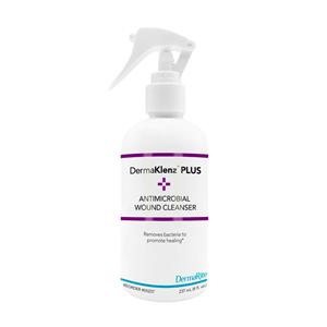 DermaKlenz PLUS Spray Wound Cleanser Hypochlorous Acid 8oz Clear 6/Ca