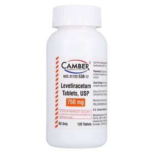 Levetiracetam Tablets 750mg Bottle Each