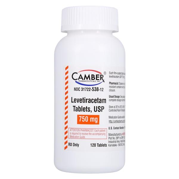 Levetiracetam Tablets 750mg Bottle Each