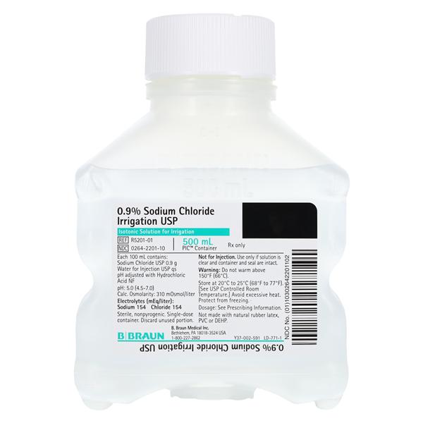 Irrigation Solution Irrigation Solution 0.9% Sodium Chloride Bottle 16/Ca