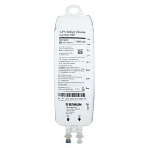 IV Solution Solution 0.9% Sodium Chloride Bag DEHP-Free 12/Case