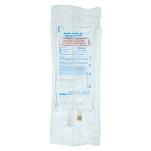 IV Solution Solution Sterile Water 250mL Bag DEHP-Free 24/Case