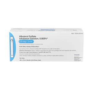 Albuterol Inhalation Solution 0.083% Pack 3mL
