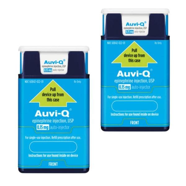 Auvi-Q Injection 0.15mg Box 2/Package
