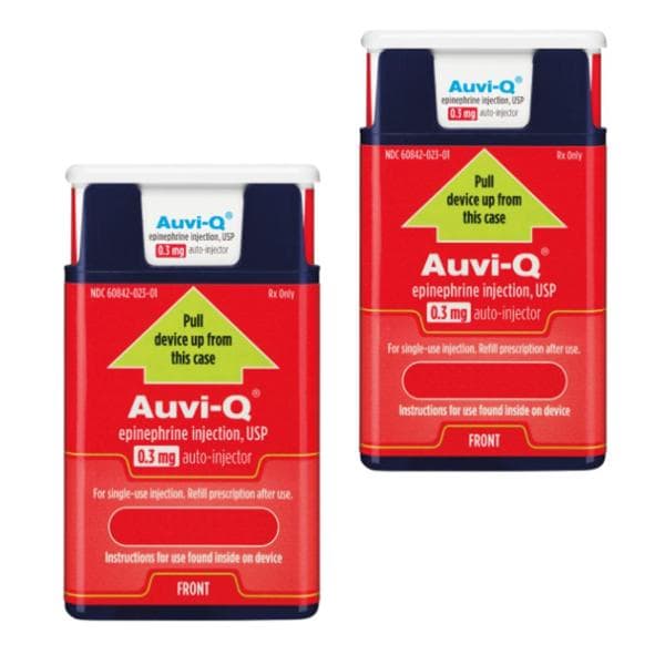 Auvi-Q Injection 0.3mg Box 2/Package