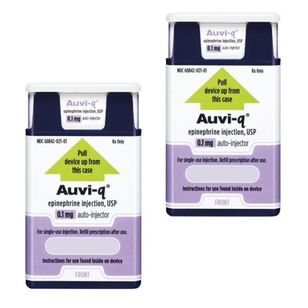 Auvi-Q Injection 0.1mg Box 2/Package
