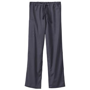 Scrub Pant 2 Pockets X-Small Charcoal Unisex Ea