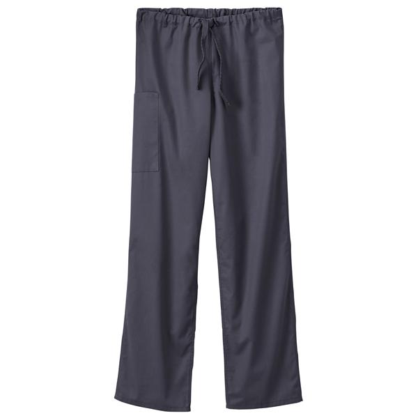Scrub Pant 2 Pockets X-Small Charcoal Unisex Ea