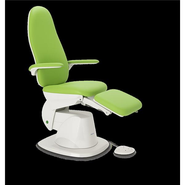 Podiatry Chair Agave Green 500lb Capacity