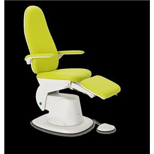 Podiatry Chair Lime Green 500lb Capacity