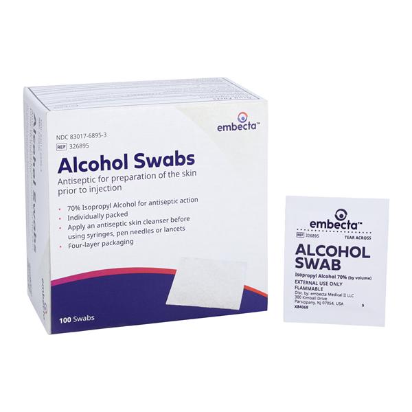 Prep Pad 70% Isopropyl Alcohol, 12 BX/CA