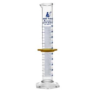 Graduated Measuring Cylinder Borosilicate Glass 100mL Ea