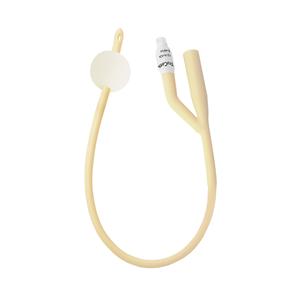 TruCath 2-Way Foley Catheter Straight Silicone Elastomer Coated Latex 16Fr 10mL